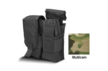 Image of Diamondback Tactical M4/M16 Single 4 Mag Pouch, Multicam, A-BLPM01-4-MULTICAM