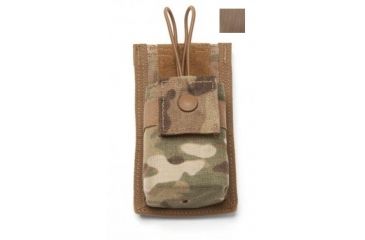 Image of Diamondback Tactical Universal Radio Pouch, Coyote, A-BLPM30-COYOTE