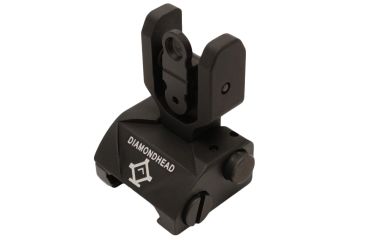 Image of Diamondhead Classic Flip-Up Sight, Goal Post Shaped Upper, Rear, Fits Mil. Std. M1913 Picatinny Rail Systems 186988