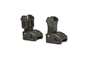 Image of EDEMO Diamondhead Polymer Diamond Integrated Sigting System With Nitbrite Top Mounted Deployable Front and Rear Sight, Black, 1499, EDEMO1