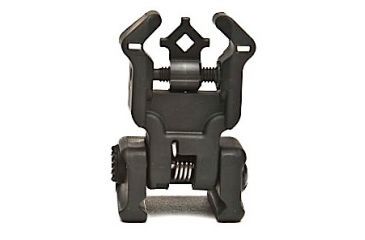 Image of EDEMO Diamondhead Polymer Diamond Sight with Nitebrite Top Mounted Deployable Rear Sight, Black, 1401, EDEMO1