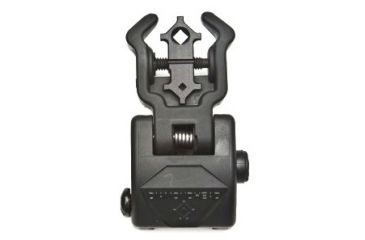 Image of EDEMO Diamondhead Polymer Diamond Sight with Nitebrite Top Mounted Deployable Rear Sight, Black, 1401, EDEMO1