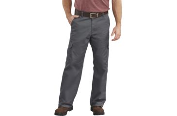 Image of Dickies Loose Fit Straight Leg Cargo Pants, Charcoal - 23214RCH 30 32