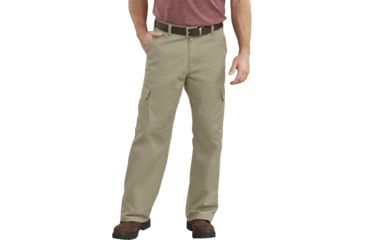 Image of Dickies Loose Fit Straight Leg Cargo Pants, Khaki - 23214RKH 32 32