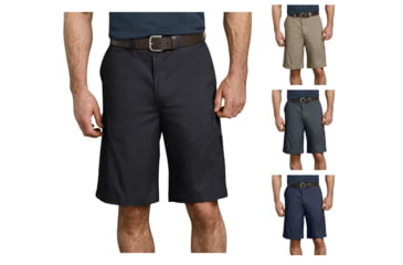Image of Dickies Men's Industrial Cargo Short, Black, Desert Sand, Dow Charcoal, Navy