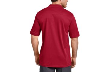 Image of Dickies Mens Industrial Short Sleeve Polo, English Red - LS404ER L