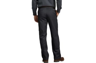 Image of Dickies Mens Plain-front Work Pant, Black - 874BK 28 30