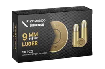 Image of Dickinson LLC 9mm 115gr Full Metal Jacket 50 Per Box/20 Case, BRASS
