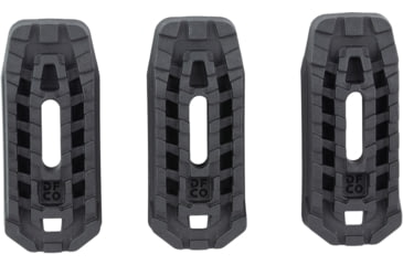 Image of Die Free Co Dos Boot, Magazine Extension, 3 Pack, +2 Rounds, High Impact Injection Molded Plastic Construction, Fits Magpul 10/20/30/40 Gen 3 PMAG, Matte Finish, Black, DOS-BOOT-BLK