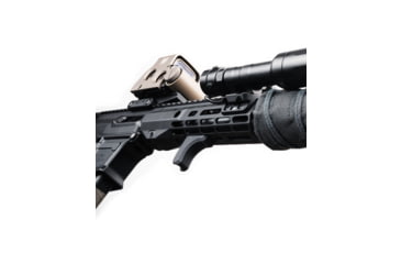 Image of Die Free Co Full Stop, Hand Stop, Black, Fits M-LOK, FULL-STOP-MLOK-BLK