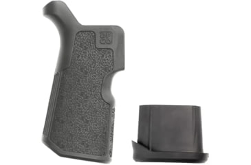Image of Die Free Co Kung Fu Grip, Fits AR-15/AR-10, with Grip Plug, Gray