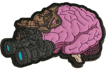 Image of Die Free Co Noodle Brain Patch, Multi, One Size, PATCH-NOODLE-BRAIN-3IN