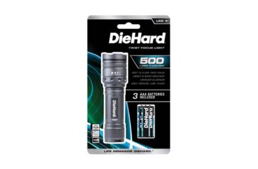 Image of DieHard 1000 Lumen Twist Focus Flashlight, Grey, 4AAA 41-6122