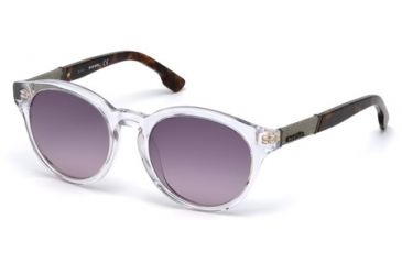 Image of Diesel DL0115 Sunglasses - Crystal Frame Color