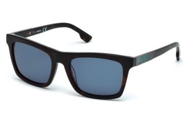 Image of Diesel DL0120 Sunglasses - Light Blue Frame Color