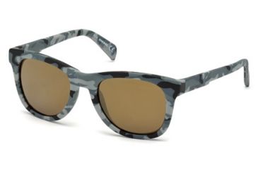 Image of Diesel DL0135 Sunglasses - Grey Frame Color