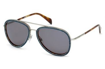 Image of Diesel DL0167 Sunglasses - Havana Frame Color, Smoke Lens Color
