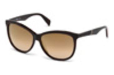 Image of Diesel DL0221 Sunglasses - Dark Havana Frame Color
