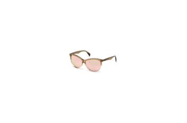 Image of Diesel DL0221 Sunglasses - Light Brown Frame Color