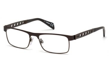 Image of Diesel DL5114 Eyeglass Frames - Dark Brown Frame Color