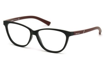 Image of Diesel DL5180 Eyeglass Frames - Matte Black Frame Color