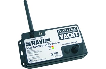 Image of Digital Yacht NavLink NMEA 2000 To WiFi Server w/USB, Black DYT-ZDIGWLN2NETPL