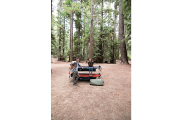 Image of Disc-O-Bed Cot with 2 Side Organizers, Black, Large, 30501BO