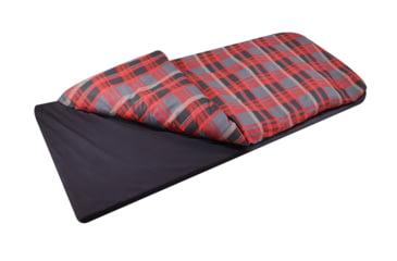 Image of Disc-O-Bed Duvalay with Luxury Memory Foam Sleeping Bag &amp; Duvet, Kids, Lumberjack, 50354