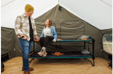 Image of Disc-O-Bed Portable Cot System, Extra Large, Green, 31002B