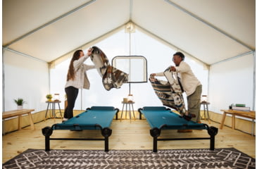 Image of Disc-O-Bed Portable Cot System, Extra Large, Green, 31002B