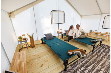Image of Disc-O-Bed Portable Cot System, Extra Large, Green, 31002B
