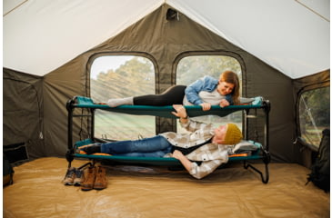Image of Disc-O-Bed Portable Cot System, Extra Large, Green, 31002B