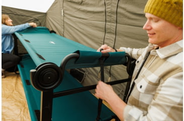 Image of Disc-O-Bed Portable Cot System, Large, Green, 31001B
