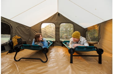 Image of Disc-O-Bed Portable Cot System, Large, Green, 31001B