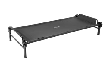 Image of Disc-O-Bed Single Portable Cot, Black, Extra Large, 31502