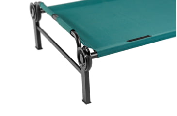 Image of Disc-O-Bed Single Portable Cot, Extra Large, Green, 31002