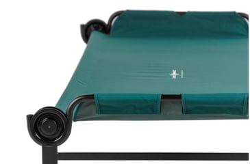 Image of Disc-O-Bed Single Portable Cot, Extra Large, Green, 31002
