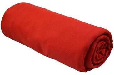 Image of Discovery Trekking Outfitters Extreme Ultralite Backpacking Towel-Regular-Red