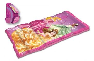 Image of Disney Princess Oxford Backpack with Sleeping Bag, Princess D-2PCPRN4A