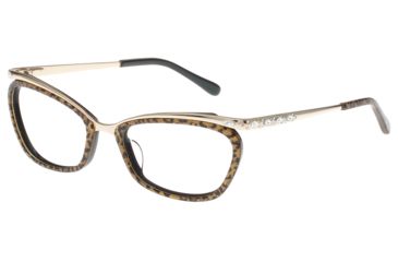 Image of Diva 5472 Single Vision Prescription Eyeglasses, Cheetah/Gold Frame, DI5472854ASV