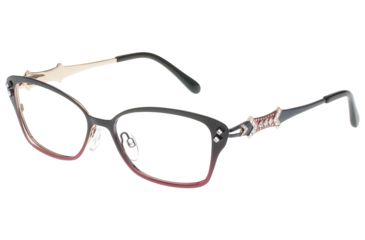 Image of Diva 5478 Progressive Prescription Eyeglasses, Deep Navy/Wine/Gold Frame, DI5478904PR