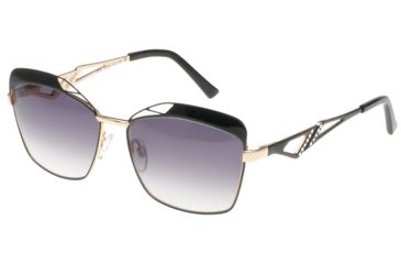Image of Diva 4202 Sunglasses, Women's, Black-Gold, 57-15-135, DI542022