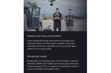 Image of DJI Innovations Inspire 2 Drone w/ 6K/5.2K Camera 1080 P, 7 KM Range, CP.BX.000166