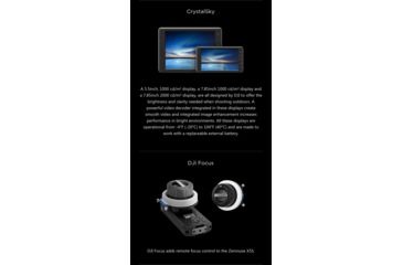 Image of DJI Innovations Inspire 2 Drone w/ 6K/5.2K Camera 1080 P, 7 KM Range, CP.BX.000166