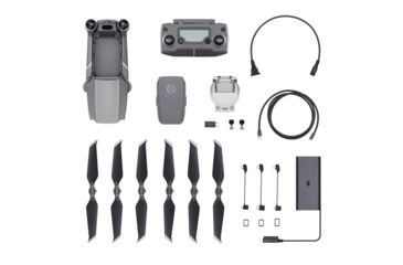 Image of DJI Innovations Mavic 2 Pro Drone w/ Hasselblad L1D-20c Camera and 20 MP 1in CMOS Sensor, Adjustable Aperture f/2.8 - f/11, 10-bit Dlog-M, 10-bit HDR Video, CP.MA.00000019.01