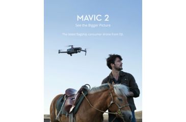 Image of DJI Innovations Mavic 2 Pro Drone w/ Hasselblad L1D-20c Camera and 20 MP 1in CMOS Sensor, Adjustable Aperture f/2.8 - f/11, 10-bit Dlog-M, 10-bit HDR Video, CP.MA.00000019.01