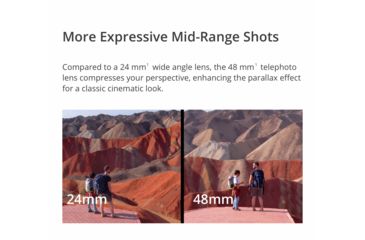 Image of DJI Innovations Mavic 2 Pro Drone w/ Hasselblad L1D-20c Camera and 20 MP 1in CMOS Sensor, Adjustable Aperture f/2.8 - f/11, 10-bit Dlog-M, 10-bit HDR Video, CP.MA.00000019.01