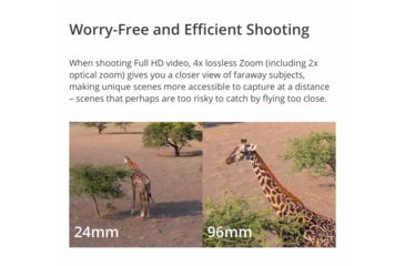 Image of DJI Innovations Mavic 2 Pro Drone w/ Hasselblad L1D-20c Camera and 20 MP 1in CMOS Sensor, Adjustable Aperture f/2.8 - f/11, 10-bit Dlog-M, 10-bit HDR Video, CP.MA.00000019.01