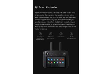 Image of DJI Innovations Mavic 2 Pro Drone w/ Hasselblad L1D-20c Camera and 20 MP 1in CMOS Sensor, Adjustable Aperture f/2.8 - f/11, 10-bit Dlog-M, 10-bit HDR Video, CP.MA.00000019.01