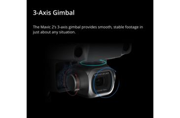 Image of DJI Innovations Mavic 2 Pro Drone w/ Hasselblad L1D-20c Camera and 20 MP 1in CMOS Sensor, Adjustable Aperture f/2.8 - f/11, 10-bit Dlog-M, 10-bit HDR Video, CP.MA.00000019.01